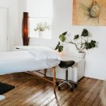 Warm treatment room at Soma Wellbeing Centre, Norwich